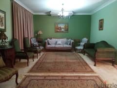 Furnished villa for rent in Al Rehab City 1, Model E  Building area 400 m  Land area of ​​500 m  Three rehearsal roles