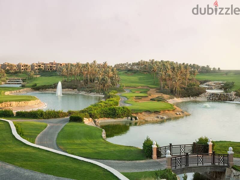 فيلا مكونة من5وحدات على جولف قطامية ديونزVilla On Golf Katameya Dunes 5