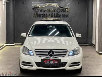 مرسيدس C250 موديل 2012 فيس ليفت فئة افنجارد حالة ممتازة جدا