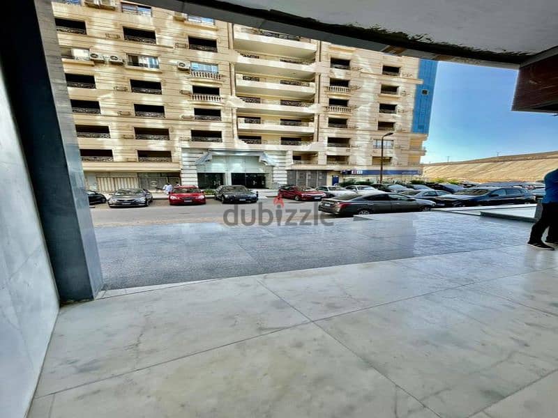 Administrative office for rent, 140 meters, fully finished, in Rayhana Plaza, Zahraa El Maadi 3