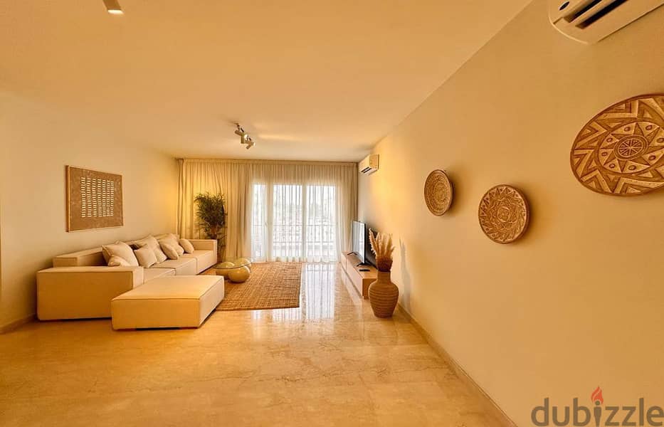 فرصة رائعة للايجار شقة مميزة في كمبوند ميفيدا 2 غرفة نوم 140 متر مربع 1