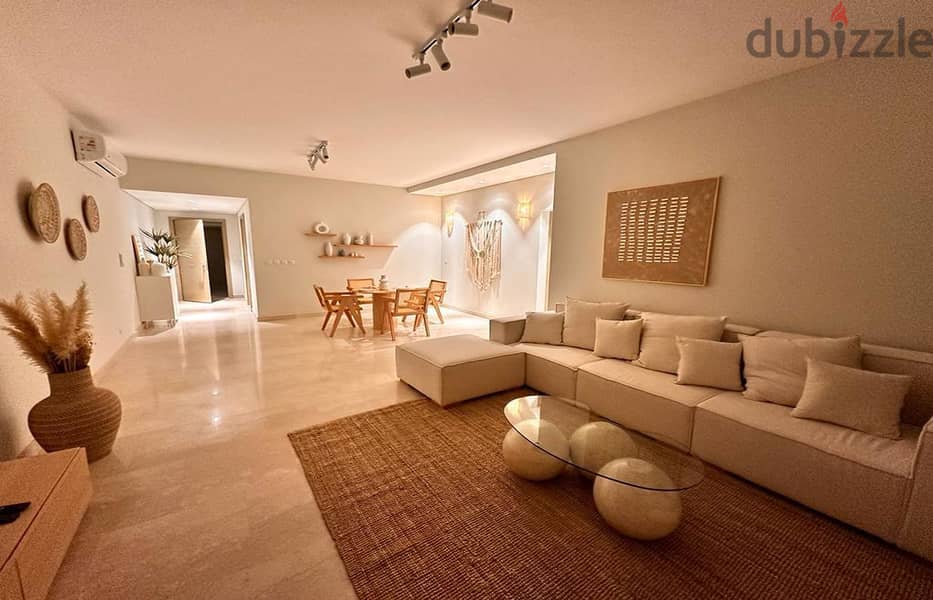 فرصة رائعة للايجار شقة مميزة في كمبوند ميفيدا 2 غرفة نوم 140 متر مربع 7