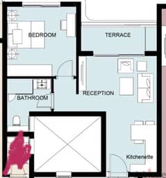 1 Bedroom Apartment - palm hills New cairo - Cleo ( PHNC)