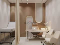 An opportunity for doctors, a fully finished clinic with medical equipment, with a 5% down payment, for sale in installments, in the Fifth Settlement,