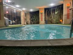 دوبلكس فيلا ٨٠٠م للايجار مفروش بالكامل بحمام سباحة خاص بالنرجس فيلات بالقاهرة الجديدة