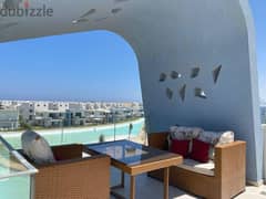 Chalet for sale with super lux finished receipt in D-Bay North Coast - Ras El Hekma Sea View and Lagoon