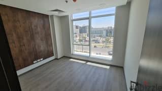 Office for rent fully finished + AC, open view on Park Street directly
