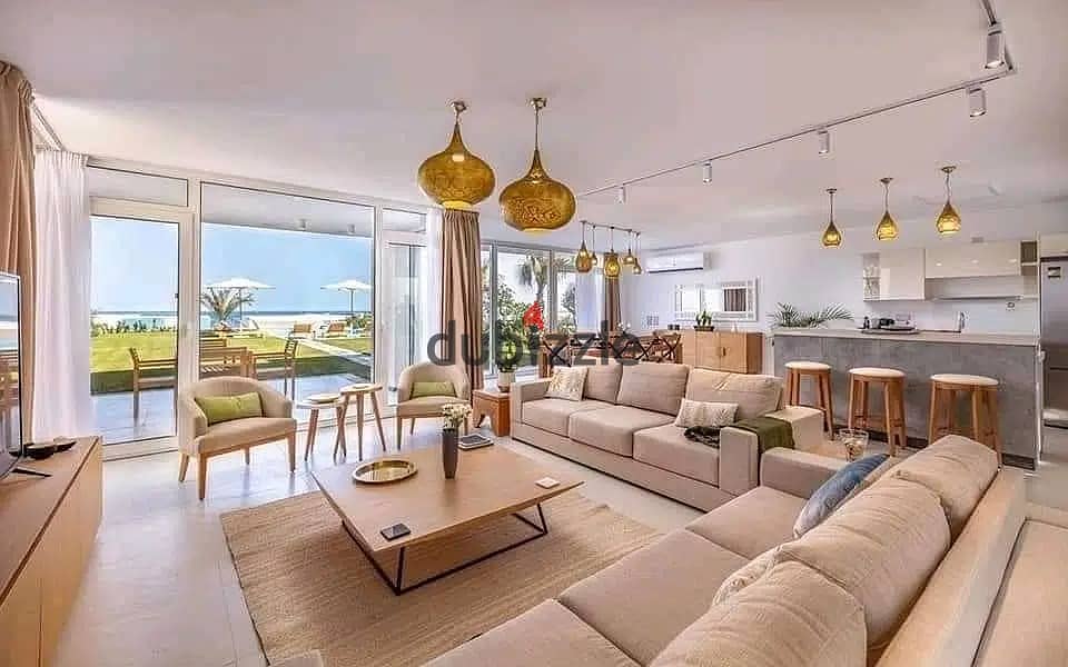 Chalet 140m for sale immediate receipt fully finished Ultra Super La Vista Topaz Village Ain Sokhna Panorama Sea View in installments over 5 years 2