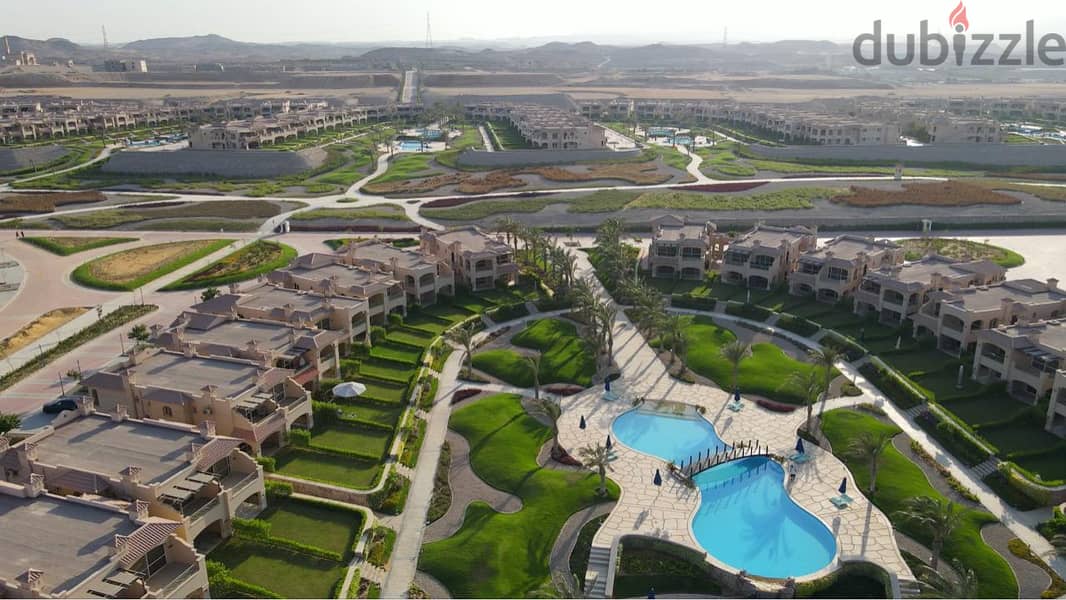 Chalet 140m for sale immediate receipt fully finished Ultra Super La Vista Topaz Village Ain Sokhna Panorama Sea View in installments over 5 years 16