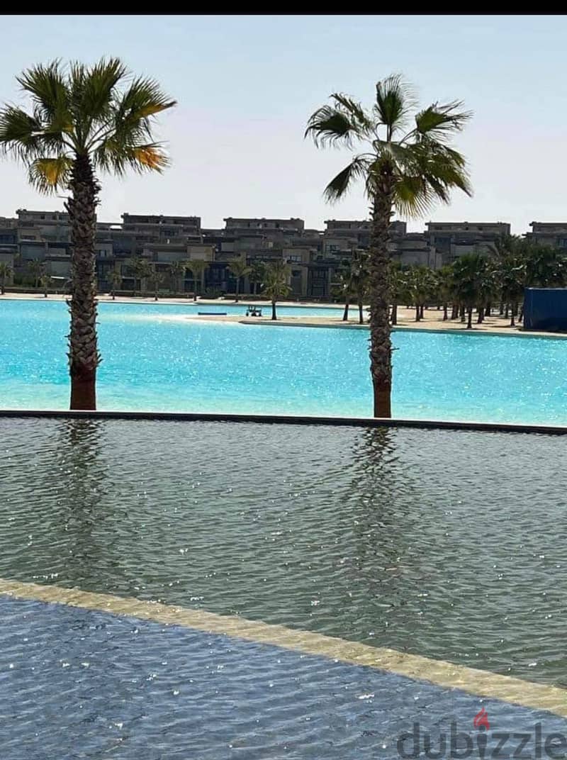 Chalet 2 Bed Lagoon View for Sale at Hyde Park Sea Shore North Coast Ras Alheikma with installments 8 years 10% downPayment Prime Location first row 5