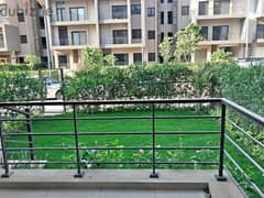 apartment with garden ready to move for sale fifth square  fully finished