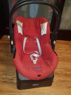 chicco red car seat