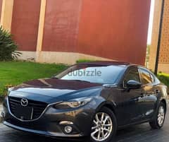 Mazda3 top line 2017 مازدا اعلي فئه فابريكه حاله الزيروو