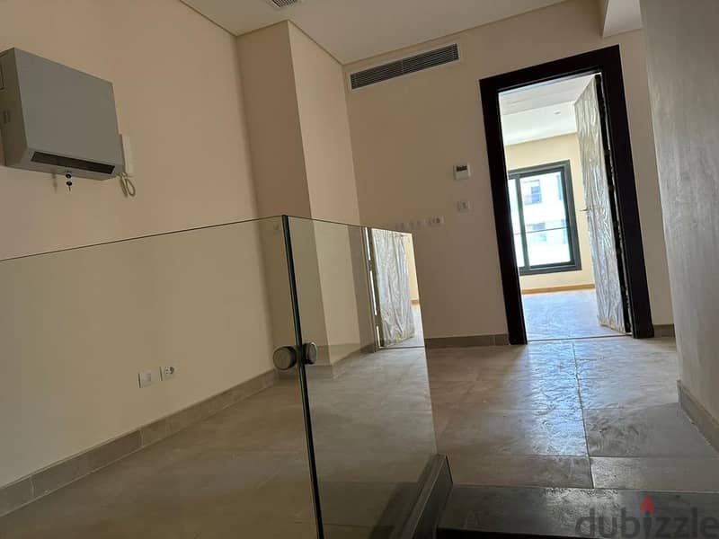 Semi furnished Duplex  with AC's & appliances for rent in very prime location New cairo 19