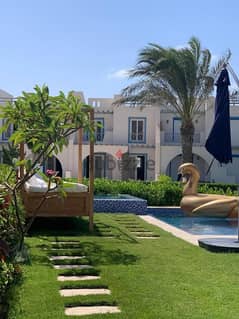 For sale townhouse villa corner on the sea in Mountain View Sidi Abdel Rahman, the newest Mountain View North Coast project