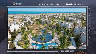 شقة 57م للبيع في مكادي هايتس (أوراسكوم) الغردقة متشطبة بكبائن المطبخ Apartment for sale in Makadi Heights Hurghada