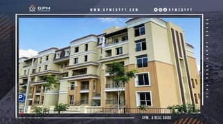 Apartment 128m for sale in Sarai (S2) Mostakbal City prime location with installments شقة للبيع في سراي مستقبل سيتي