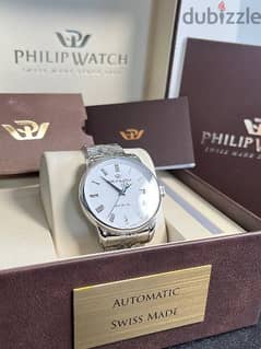 philip watch brand new anniversary edition automaticساعه فيليب