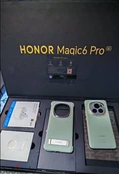 الرائع Honor Magic 6 Pro نسخه مميزه جلوبال ومعه الهدايا الرائعه