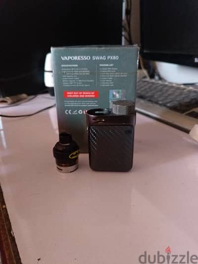 vaporesso swag px80 بحالة الجديدة