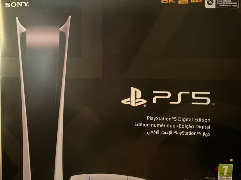 PlayStation 5 digital consolel بلايستيشن ٥ ديجيتال 0