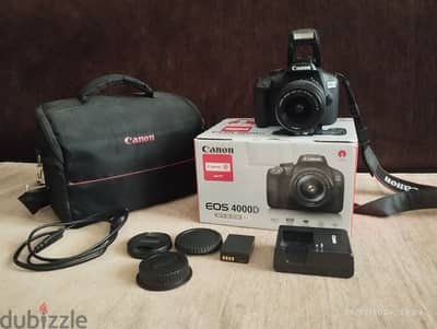 camera canon 4000d like new