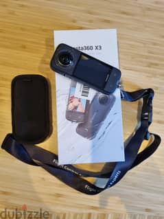 Insta360 X3 with lens guards