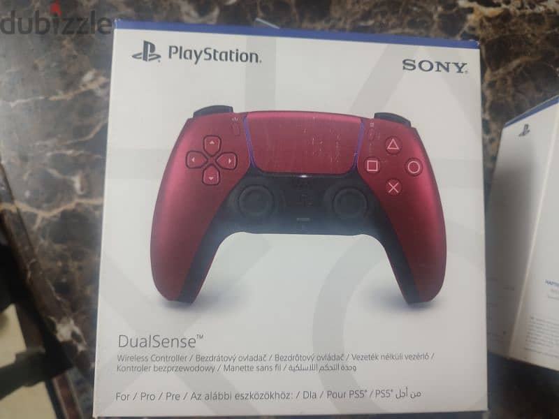 ps5 controller ابيض والوان 3