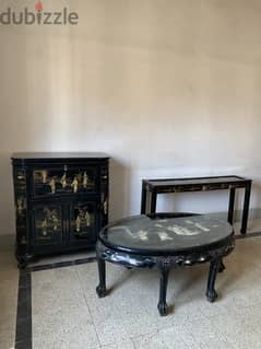 Chinese Dinning/Living Set, Bar, Sidetable, Table, Sideboard, Cabinet