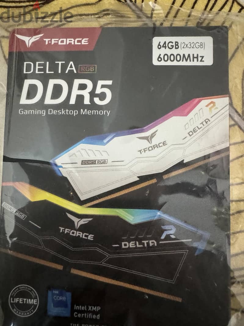 Ram DDR5 6000 MHz 2*32 GB CL 38 0