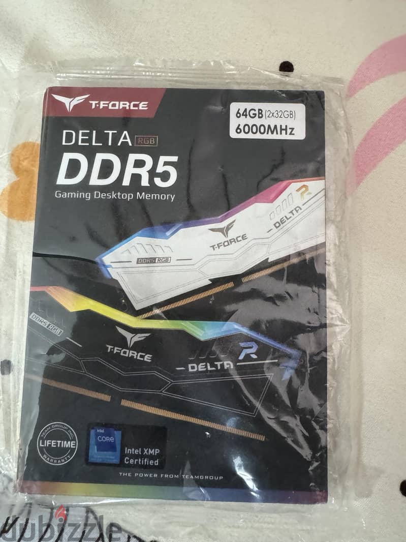 Ram DDR5 6000 MHz 2*32 GB CL 38 3