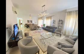 Fully finished apartment ready for inspection and living in the best location in the Fifth Settlement in the Galleria Residence compound near AUCa