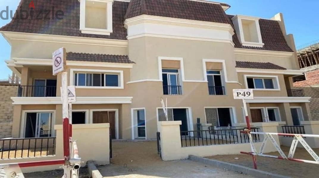 Stand alone villa for sale in Sarai Compound, directly in front of Madinaty 2
