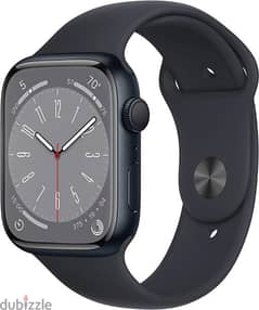 Apple Watch Series 8 Aluminum  45 mm جديد متبرشم