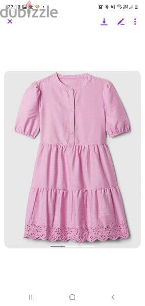 Gap original dress girl 0