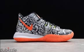 Nike Kyrie 5 Black Grey Orange Volt