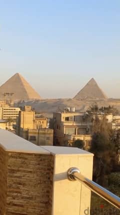 شقه للإيجار امام المتحف المصري الجديد الهرم
