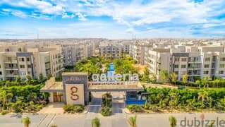 Apartment with garden for sale, immediate receipt in installments, in Amazing Location, Fifth Settlement Galleria Compound