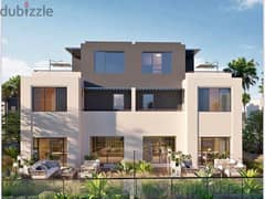 A very special subdivided townhouse villa for sale in Al Burouj Compound in Shorouk City