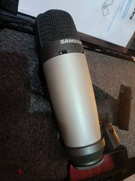 مايك بمشتملاته بسعر لقطة Samson C03 XLR Condenser 2