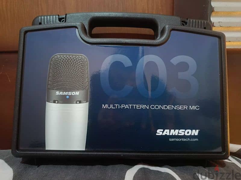 مايك بمشتملاته بسعر لقطة Samson C03 XLR Condenser 3