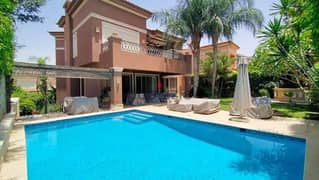 Premium Villa for rent fully furnished in Katameya Dunes فيلا فاخرة للايجار في قطامية ديونز مفروشة بالكامل 0