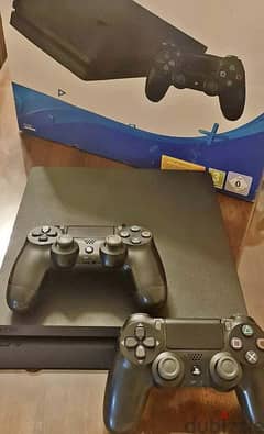 PS4 Slim 1TB with 2 orignal controllers