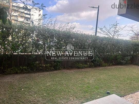 Finished Ground Apartment with garden in Al Burouj 3