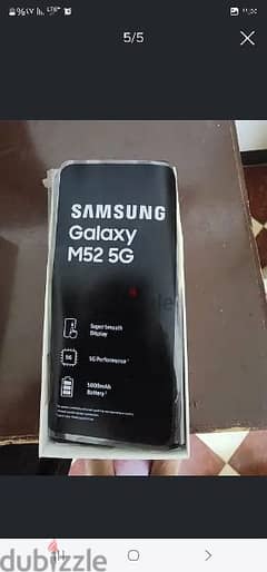 Samsung m52 5g