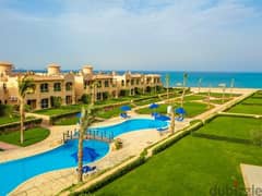 For sale, a chalet with immediate receipt on the sea in La Vista, Ain Sokhna, in installments 0