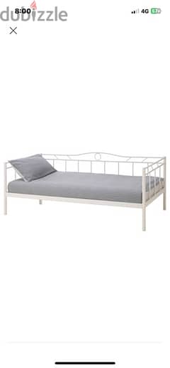 سرير ايكيا بالمرتبة Ikea bed