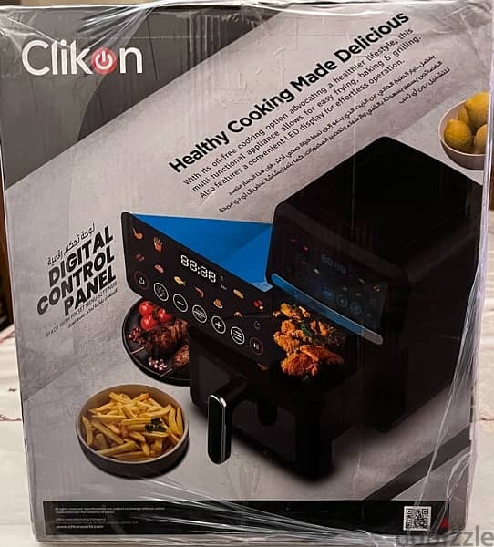 New air fryer clikon 5 liter 1500 watt 2