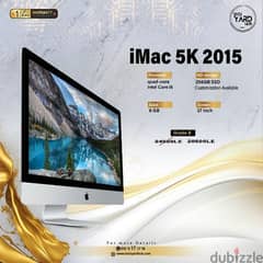 IMac 2015 5k  27-inch