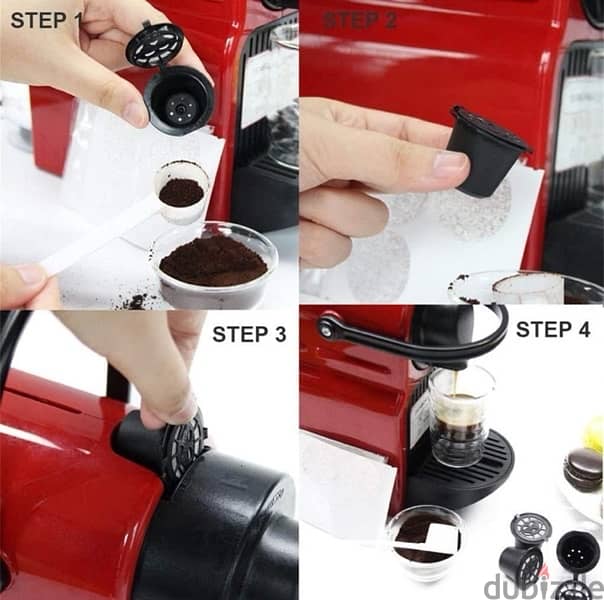 Reusable Coffee Capsule Compatible With Nespresso Coffee Machine 1